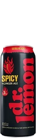 Lata Dr Lemon Spicy X 473 Ml